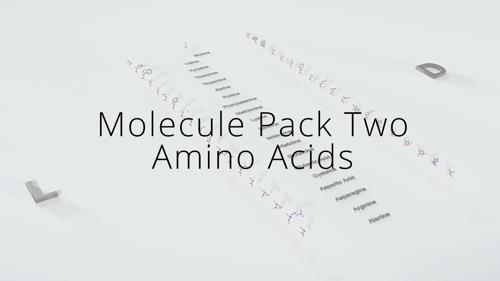 Molecule Pack Two - Amino Acids preview image
